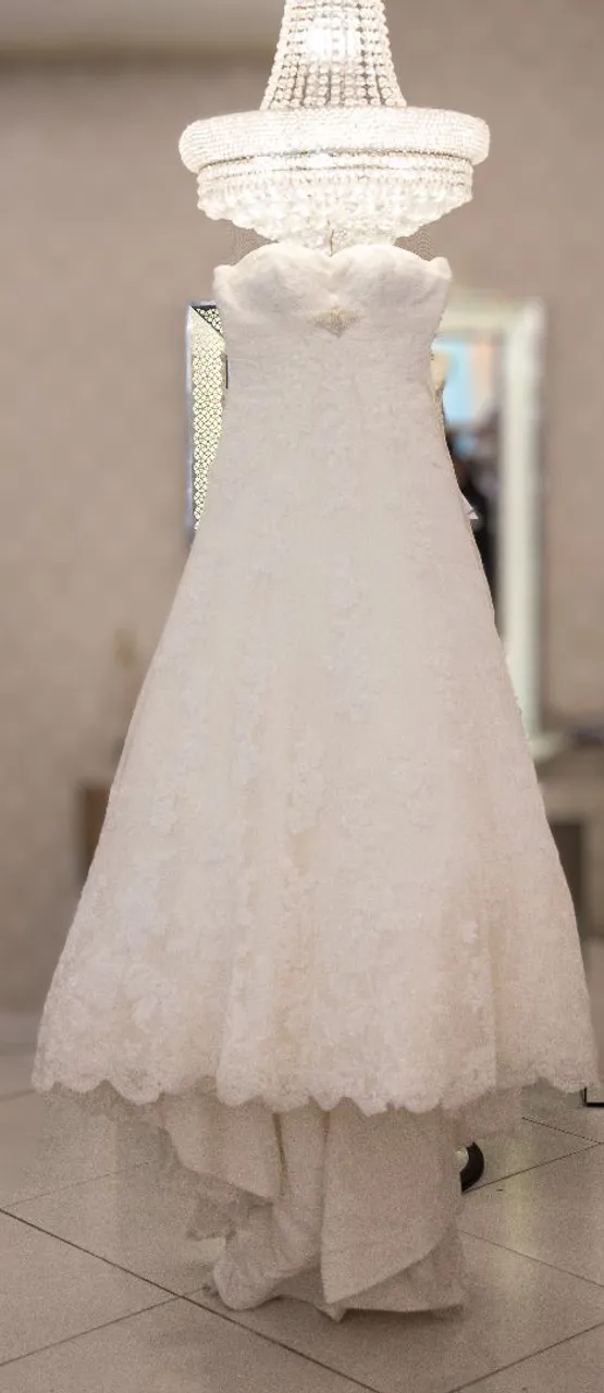 Vestido de Noiva Rendado Elegante
