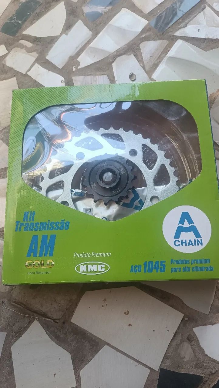 Kit de relação com retentor para moto CB 500x 2013 a 2019 - Foto 5