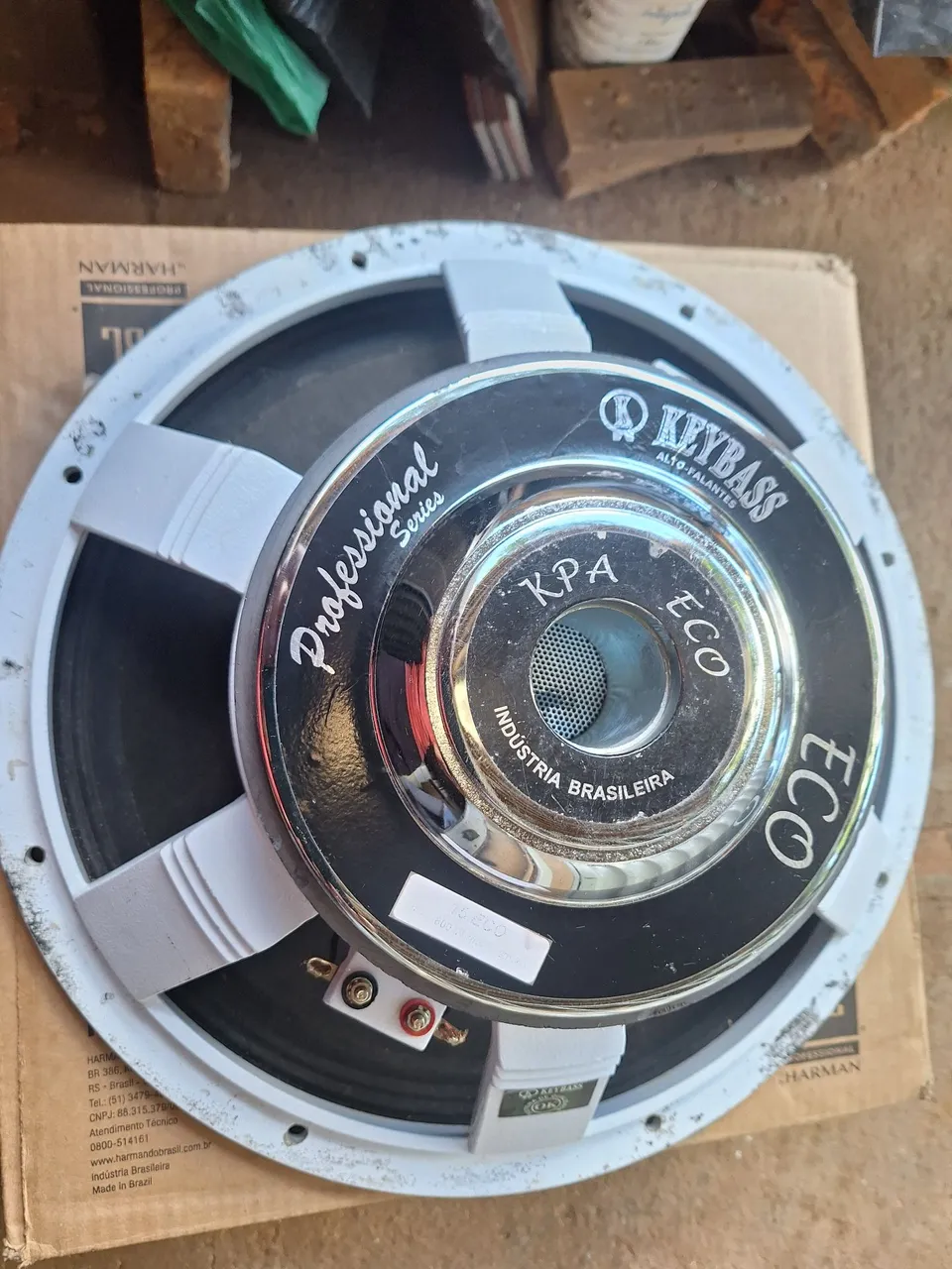 Par de sub Keybass KPA ECO 15 Polegadas