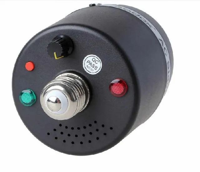 Flash AC Slave SY8000 E27 Sincronização para Estúdio Fotográfico (110V) - Foto 2