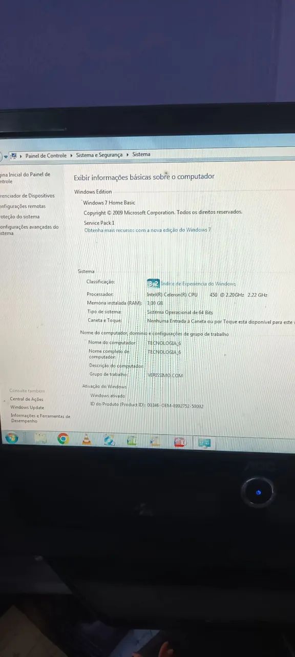 Computador Completo com Monitor AOC  - Foto 5
