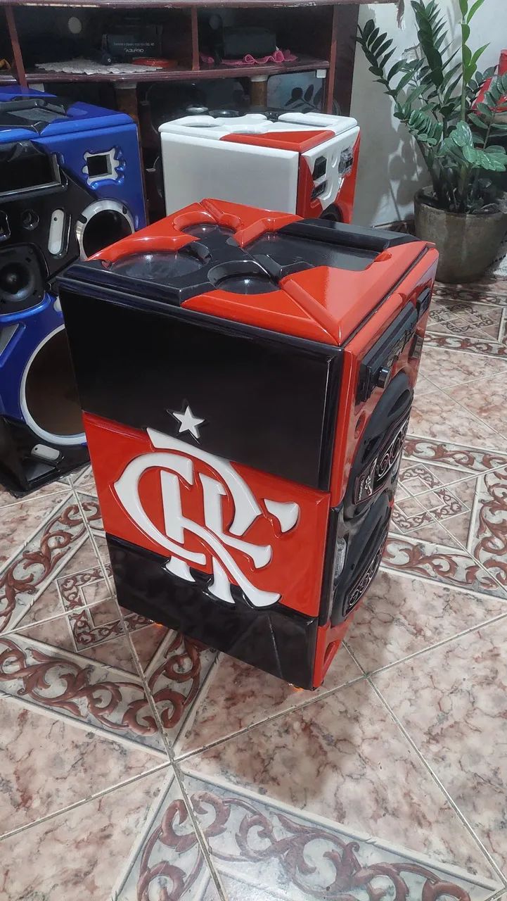 Caixa de Som Personalizada Flamengo Bomber - Foto 6