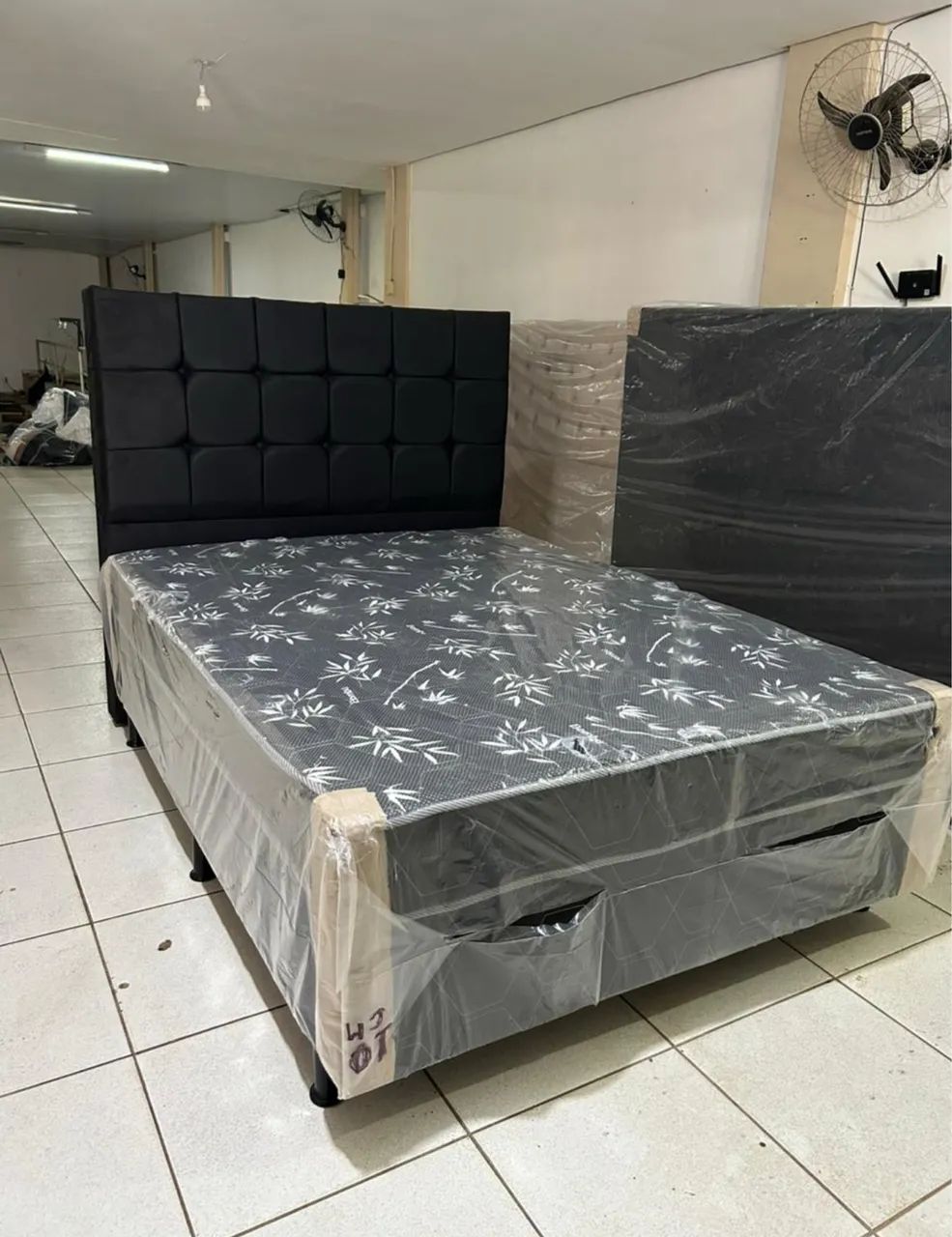 Cama box casal completa direto da fabrica