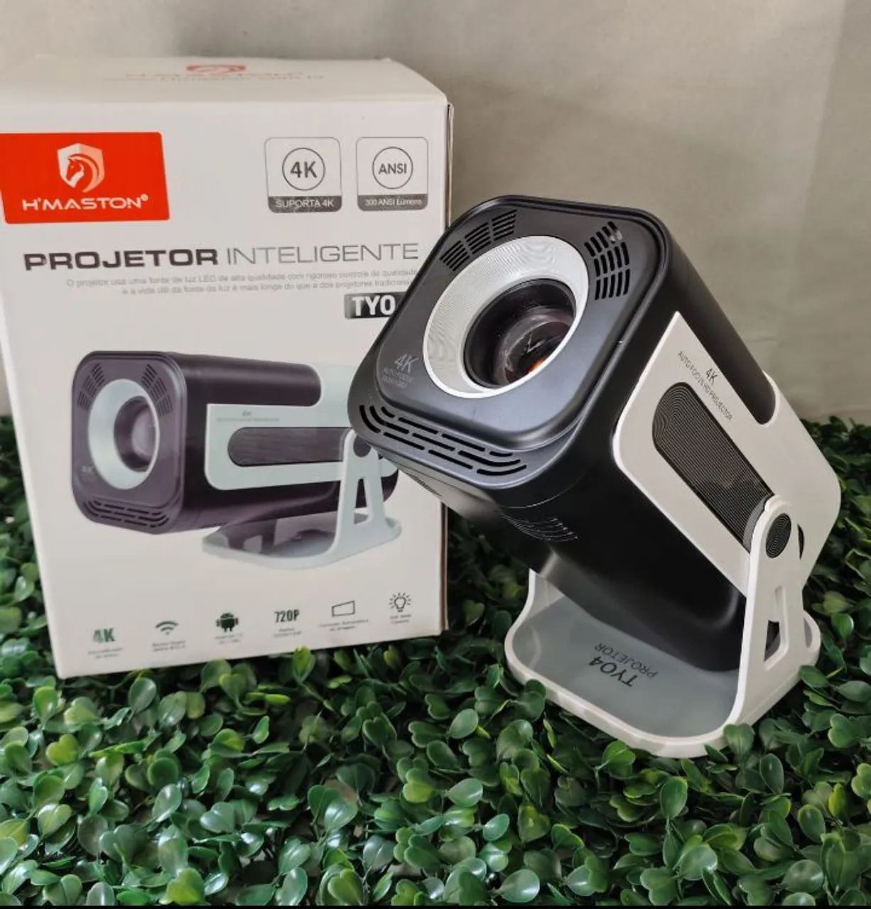 Projetor Inteligente H'MASTON 4K - TYO4
