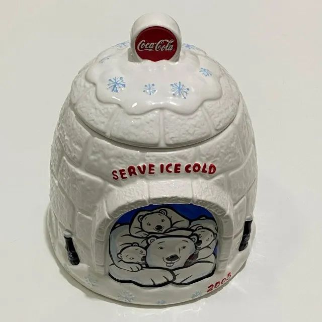 Pote de Biscoitos Coca Cola - Importado