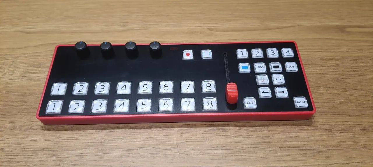Painel de Controle VMIX Switcher MIDI 2.0 - Transmissão ao Vivo Profissional - Foto 2