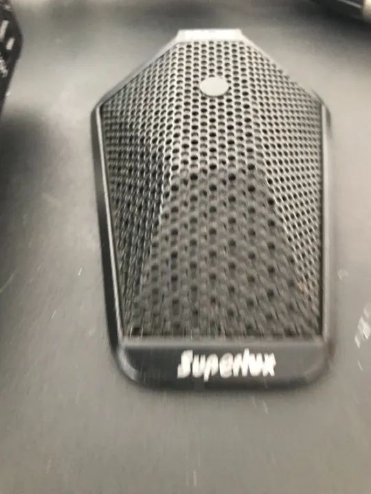 Microfone hemisfério de mesa superlux