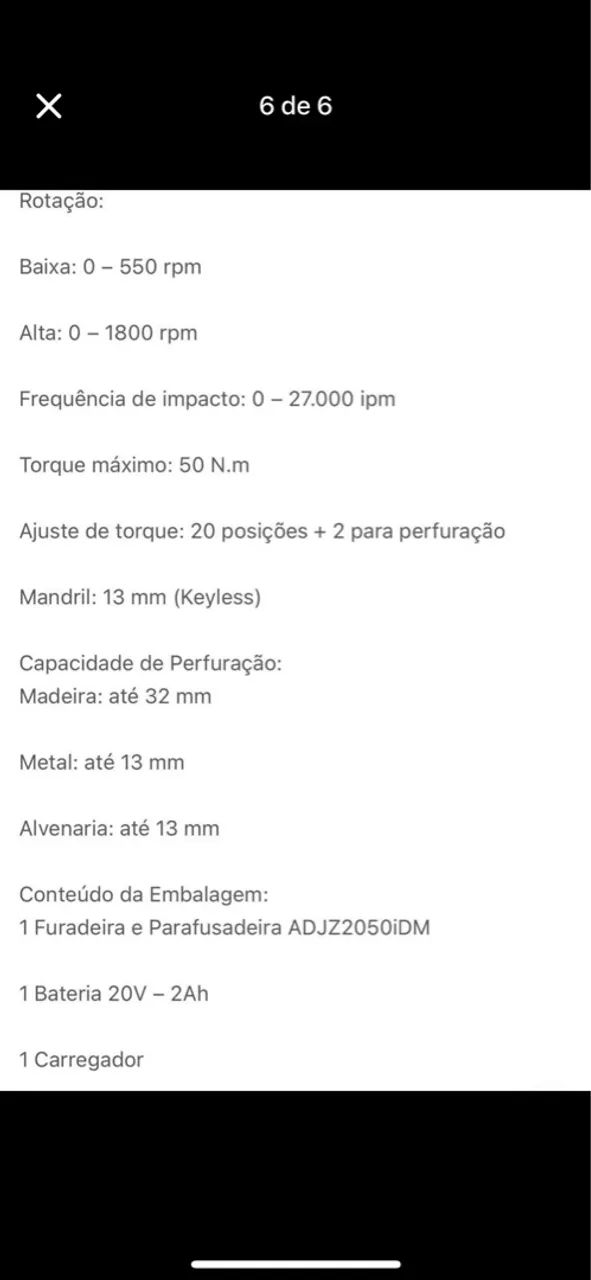 Furadeira DCA Nova - Foto 4