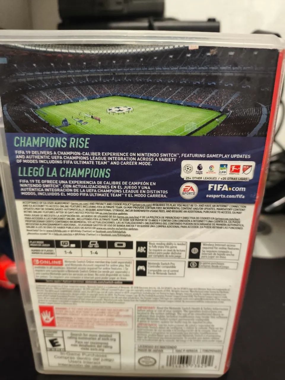 Jogo para nintendo switch usado mídia física FIFA 19 - Jogos de