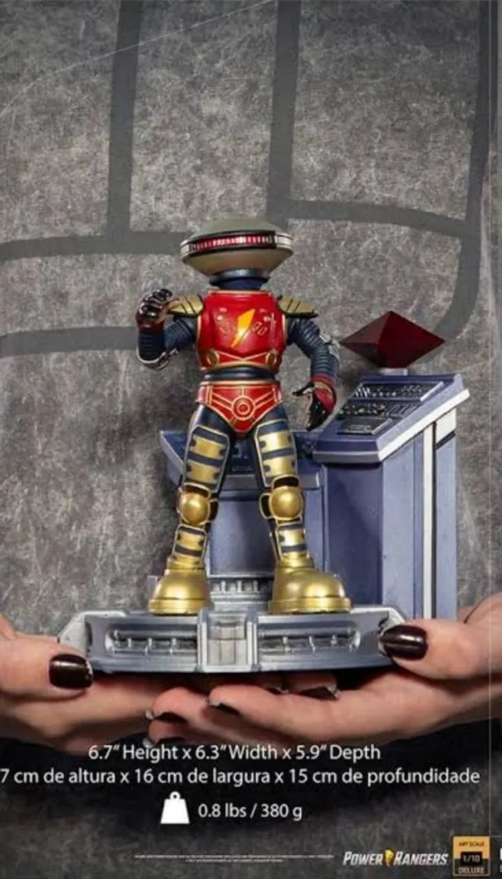 Set Power Rangers Coleção Exclusiva + Alfa deluxe - Foto 2