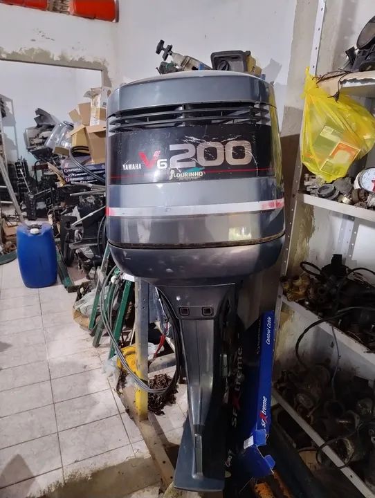 Motor Yamaha 200hp - V6 - 2 Tempos