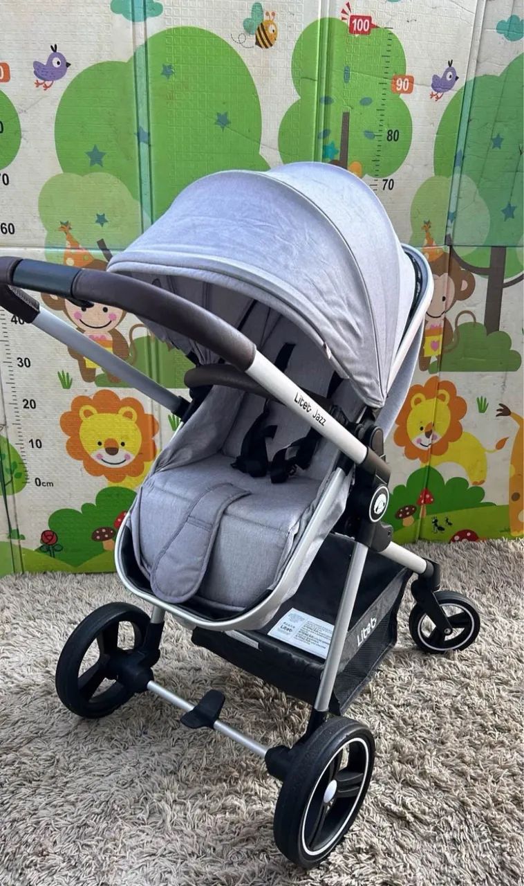 Carrinho de bebê litet jazz Moisés 2em1 - Foto 2