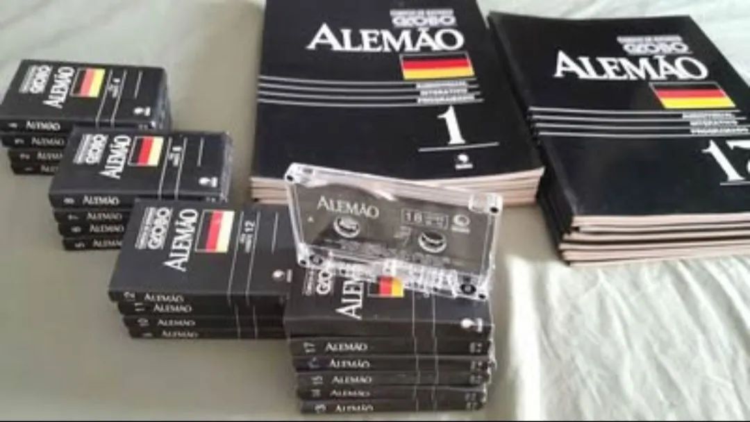 Curso Alemão com apostilas e fitas K7 - Foto 2