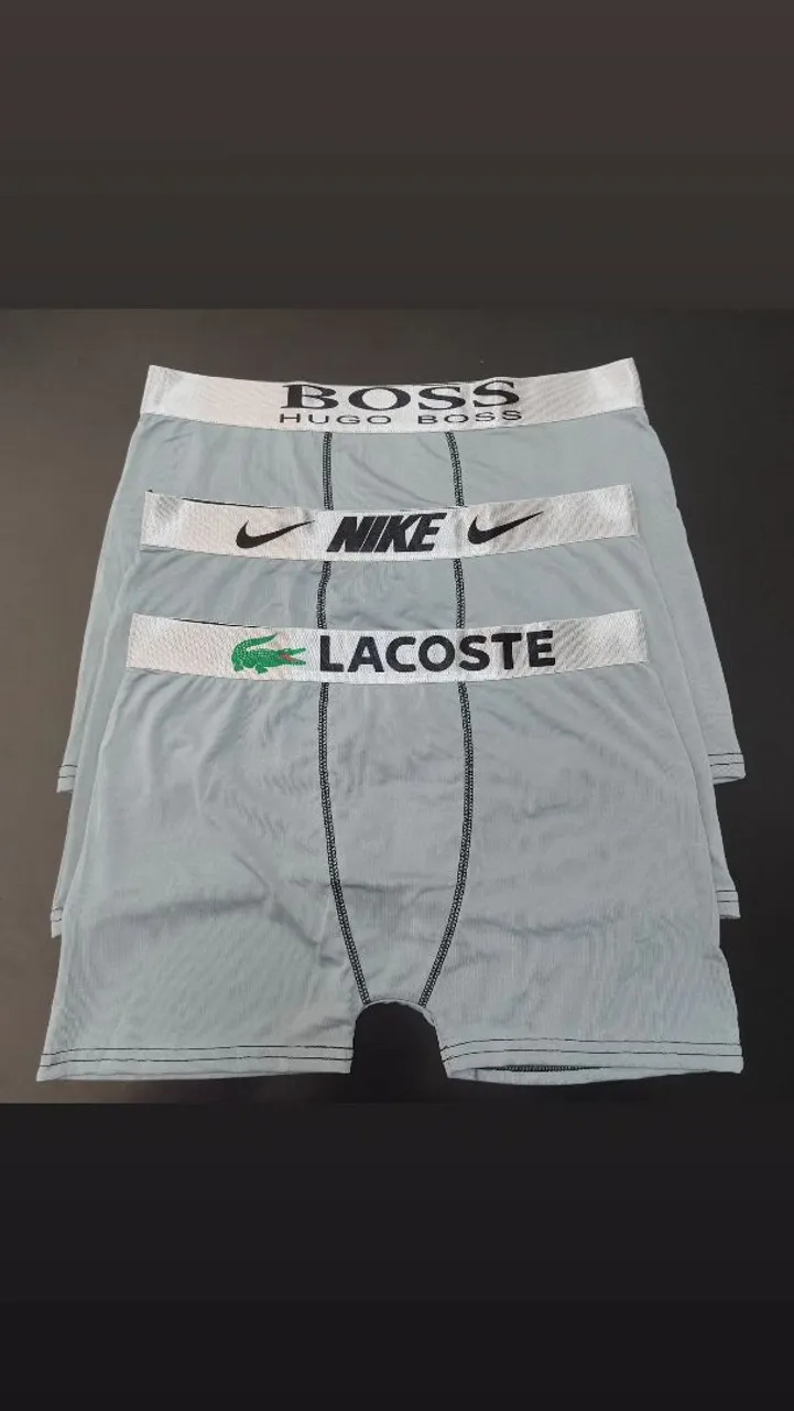 KIT Com 5 Cuecas Boxers Microfibra