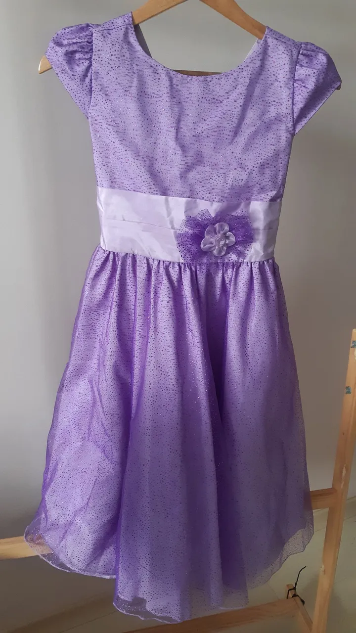 Vestido infantil daminha festa