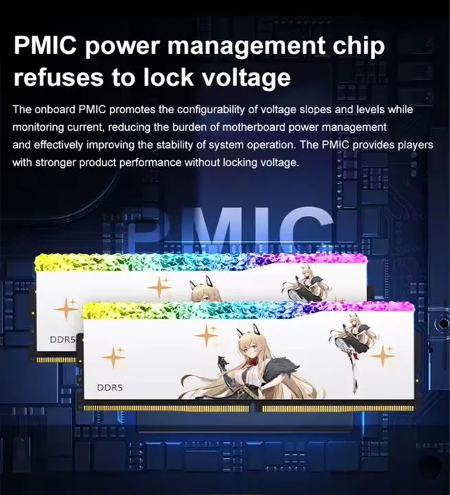 Memória DDR5 16GB 6800MHz 16GBx2pcs Chip Hynix - Foto 4