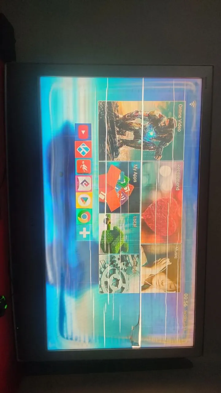 TV Sony 42? - Painel LCD Danificado - mas funcionando perfeitamente
