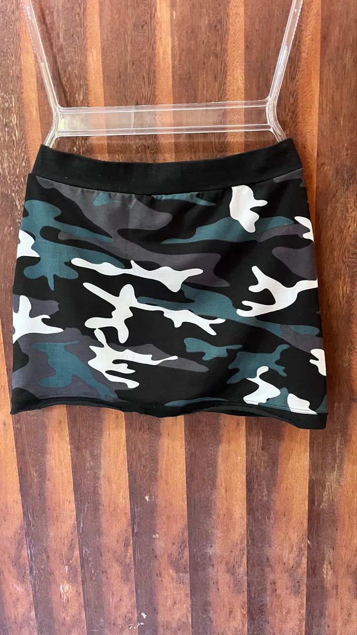 Saia Camuflada - Tamanho M  - Foto 3