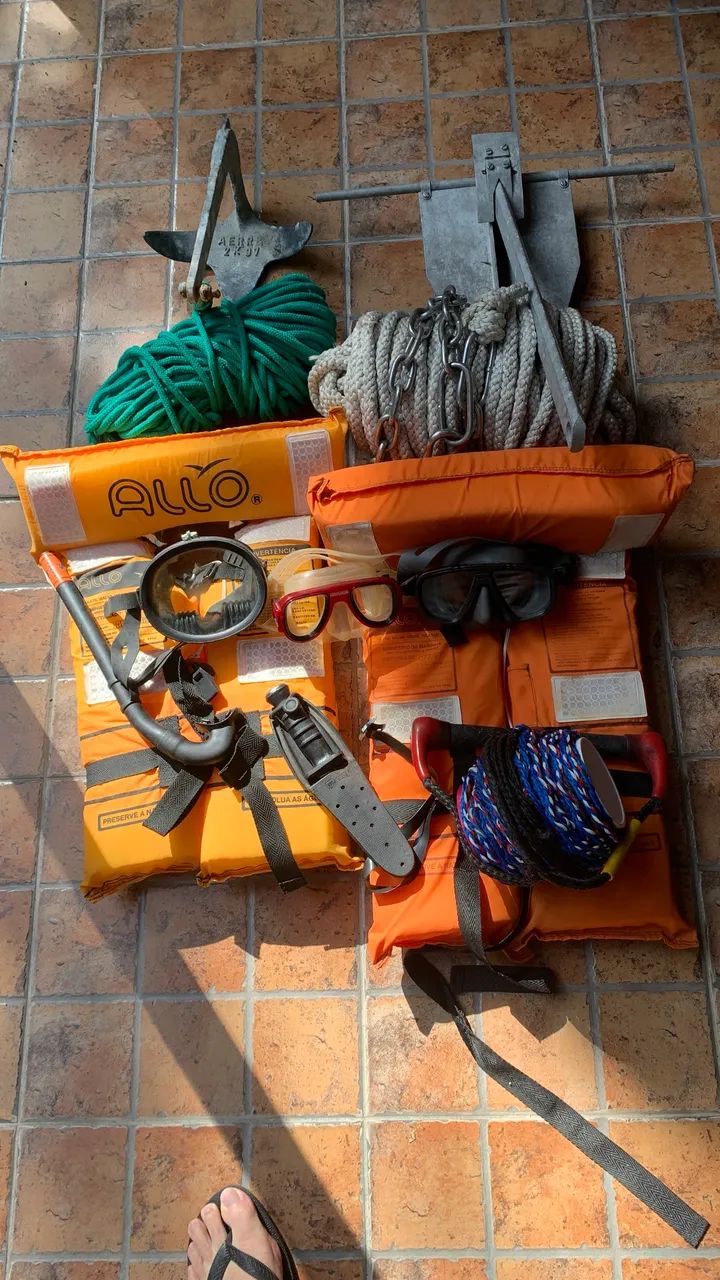 Itens para esportes aquáticos 