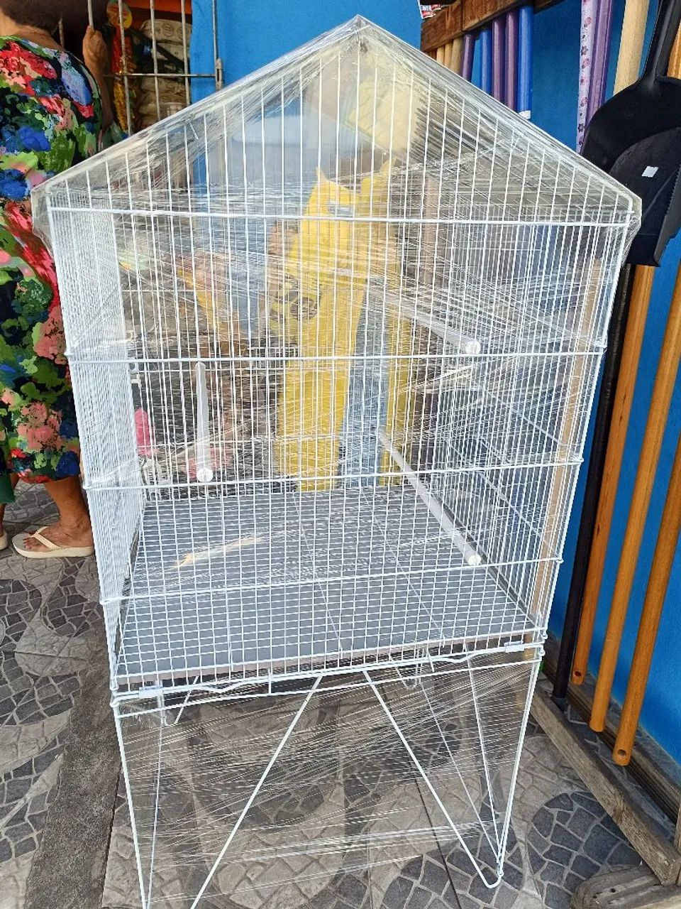 Gaiola para Pássaros - Nova e Espaçosa