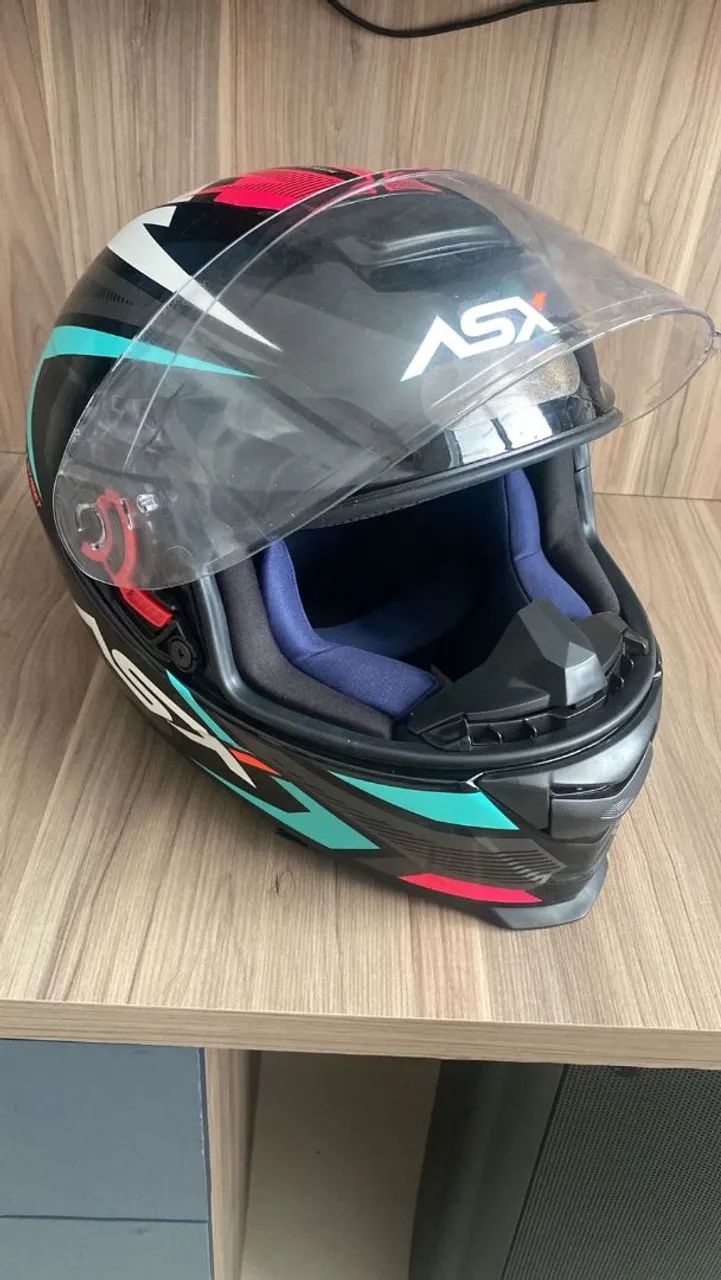 Capacete ASX tamanho 56 - Foto 2