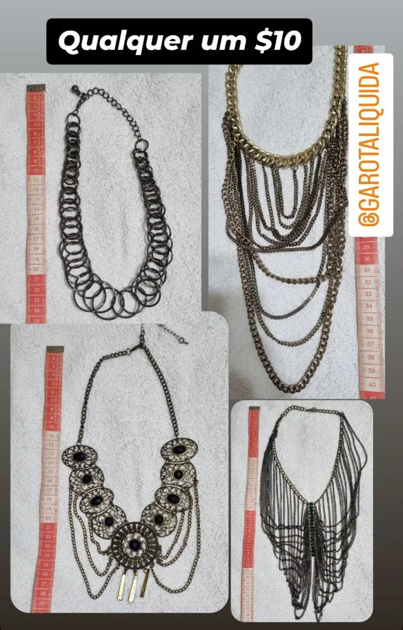 Colares e Bijuterias por apenas $20 - Foto 3