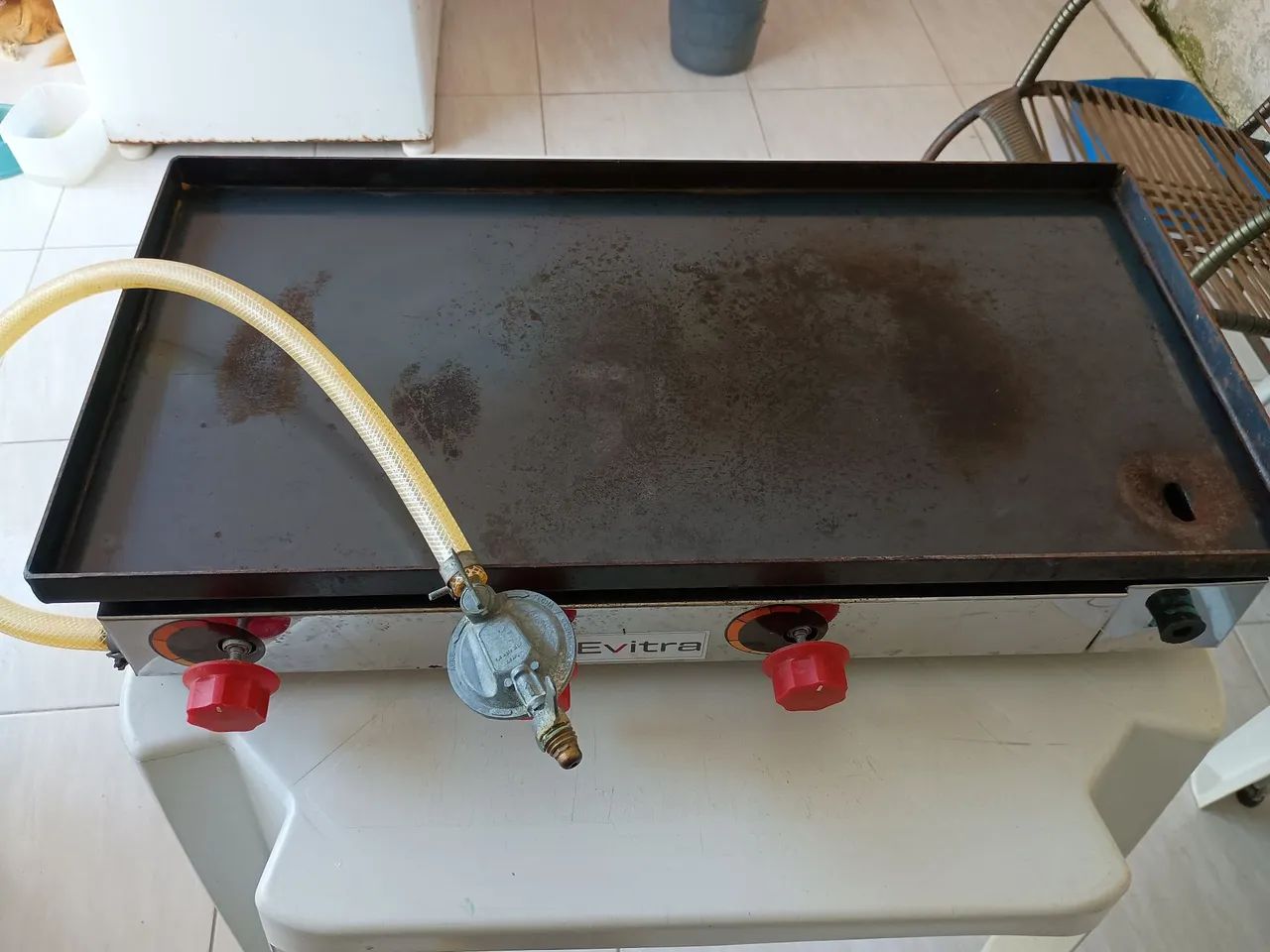 Chapa a Gás Evitra - Foto 4