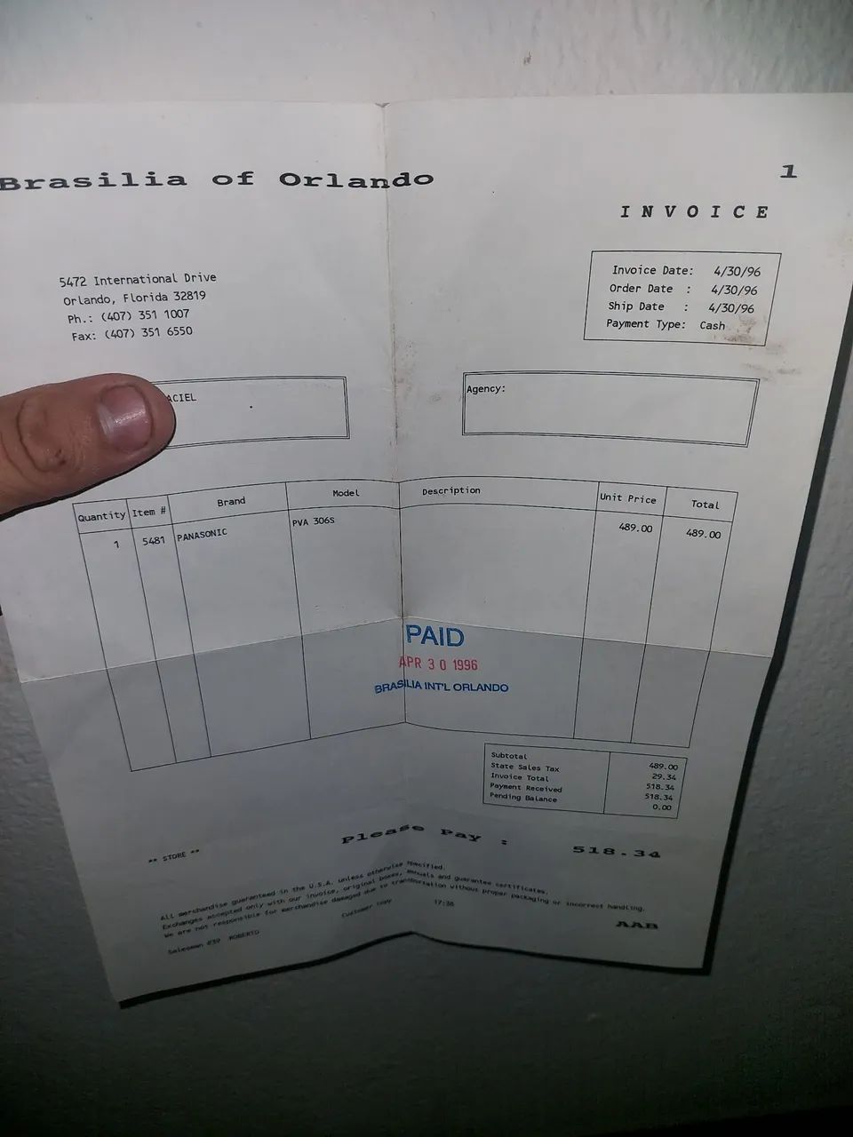 Filmadora Panasonic Order IQ - Usada - Foto 2