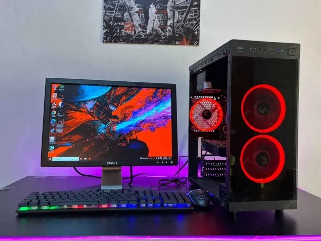 Pc gamer i5 7° - 1050ti 4gb edição e jogos