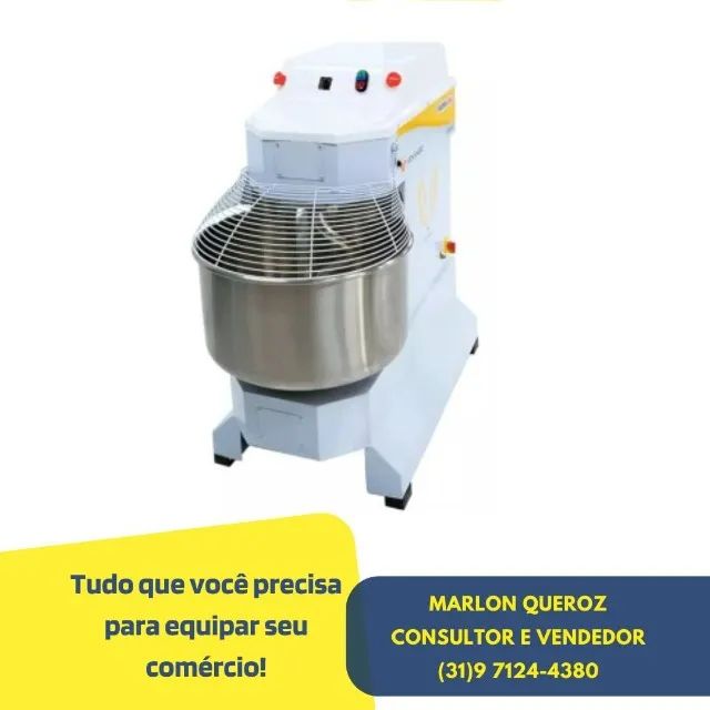 Amassadeira Espiral 25KG Venâncio Nova 220v Monofásica