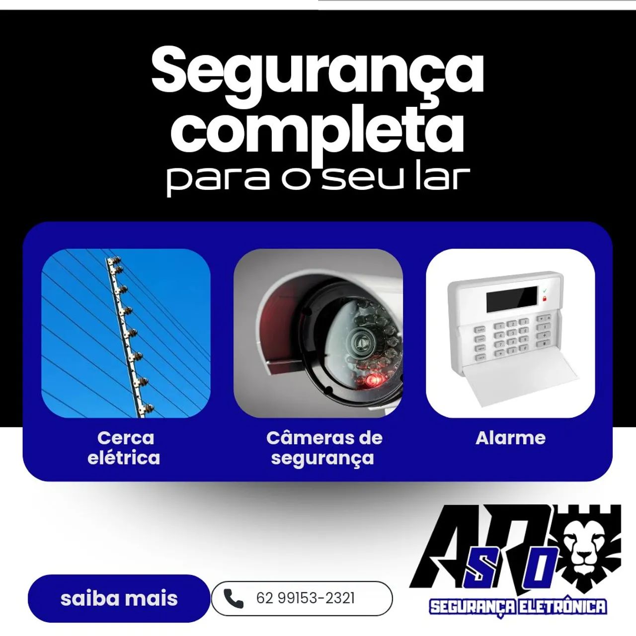 Instalação de câmera de segurança - AsRo segurança eletrônica  - Foto 3