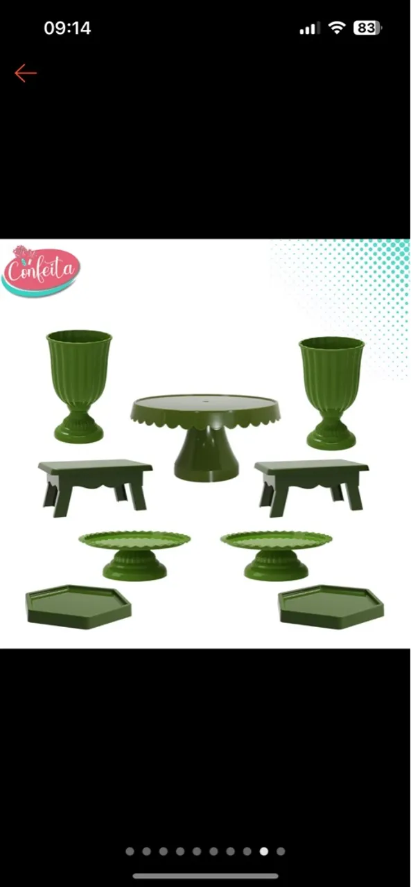 Kit de decoração para festas/eventos