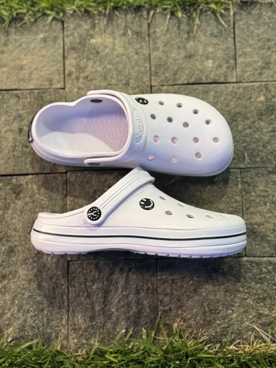 Sandália Crocs Branca - Novo
