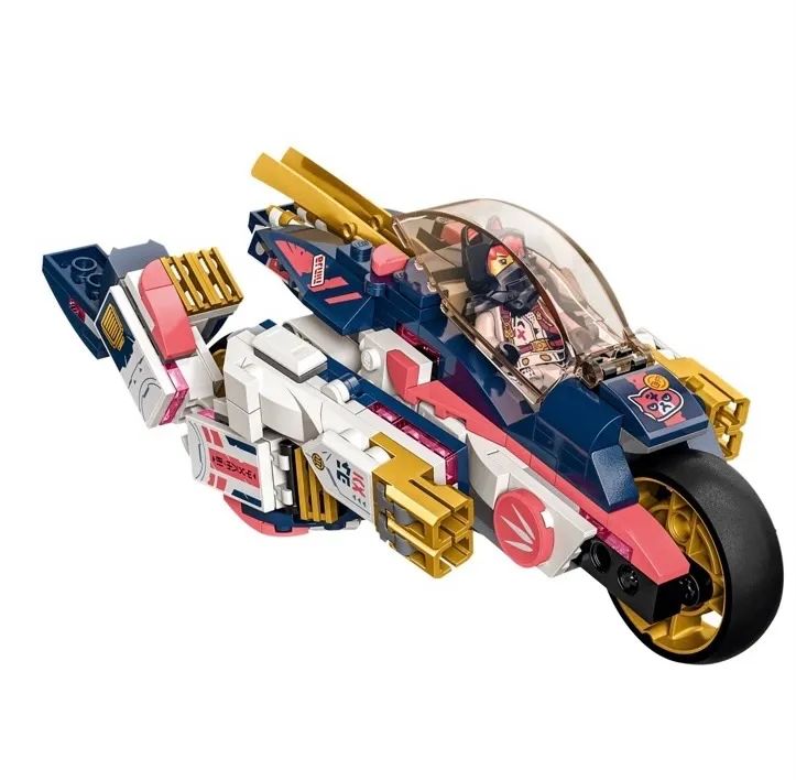 ニコライ Lego Ninjago Robô De Moto De Corrida Mutável De Sora 71792
