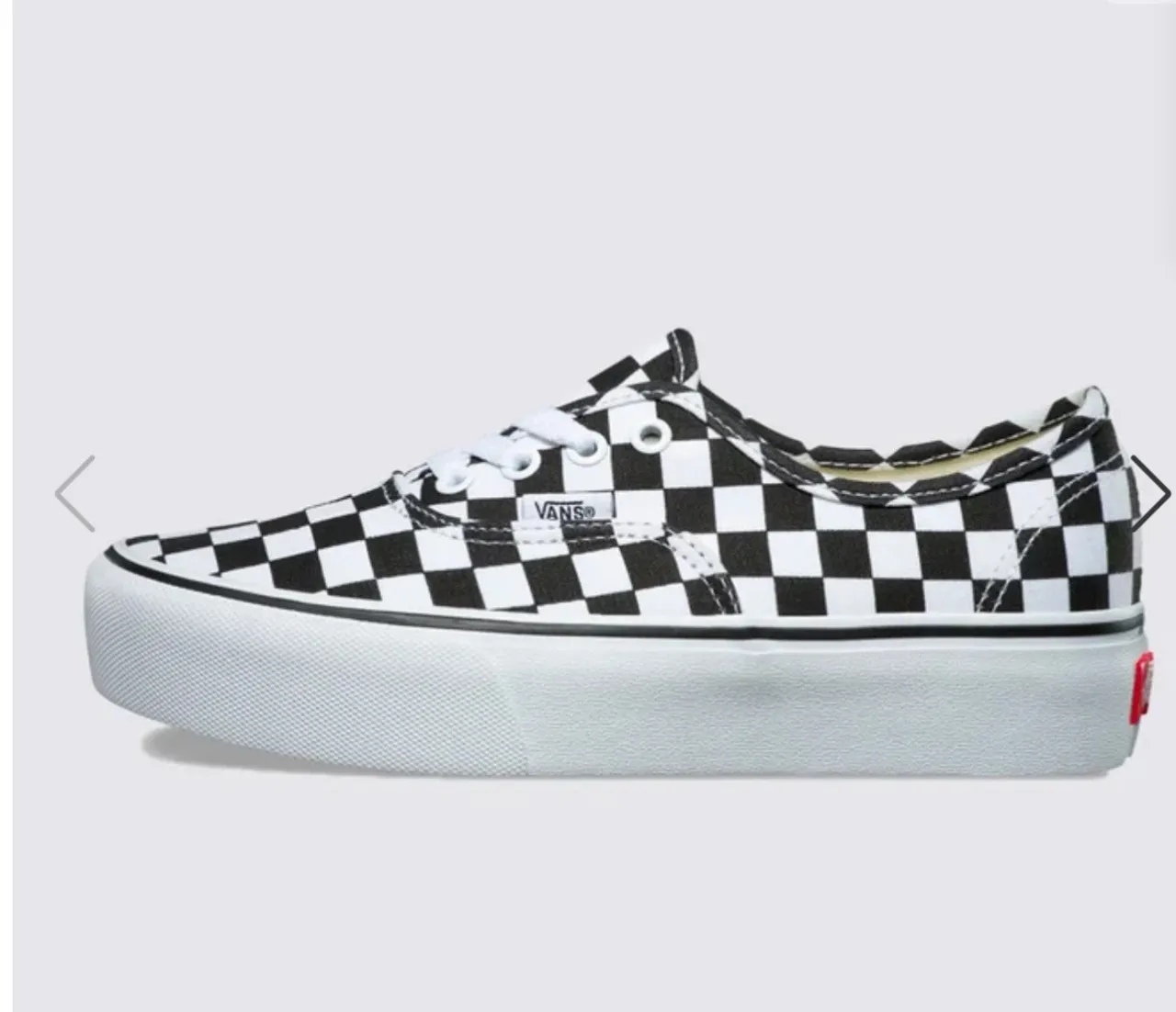 Tênis Vans Authentic Checkerboard Preto e Branco