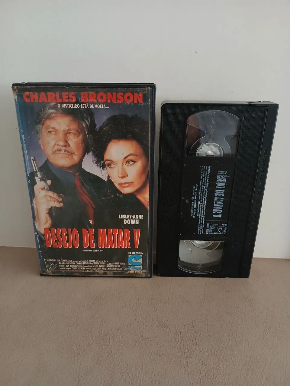 Fita Vhs Desejo de Matar 5 - Charles Bronson 