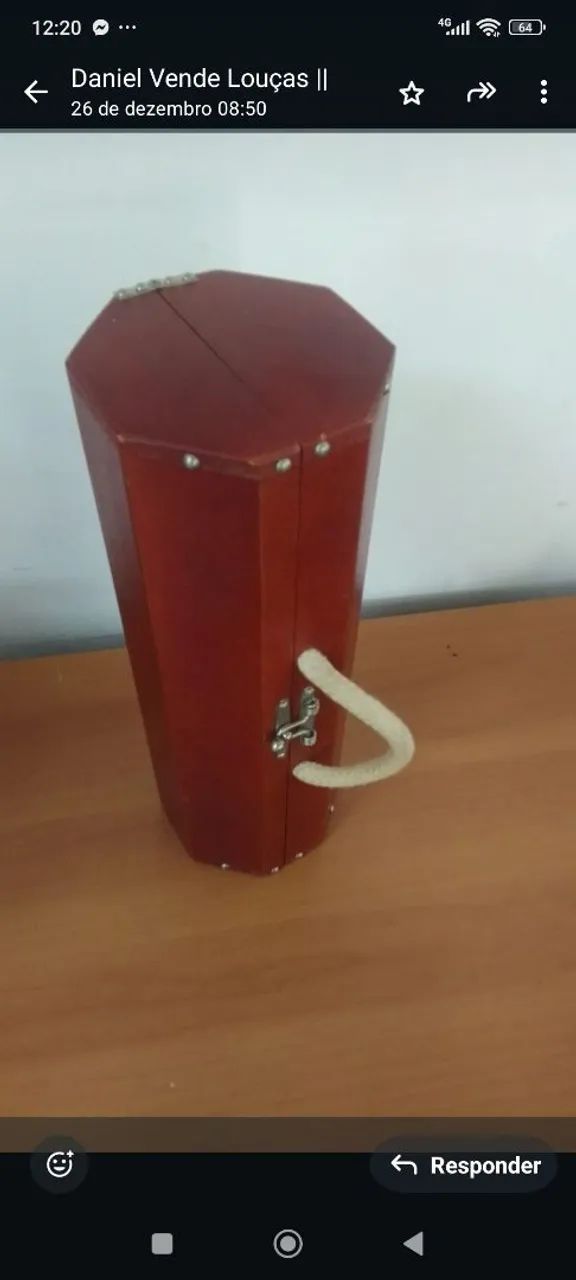 Caixa para transporte de vinho  - Foto 4