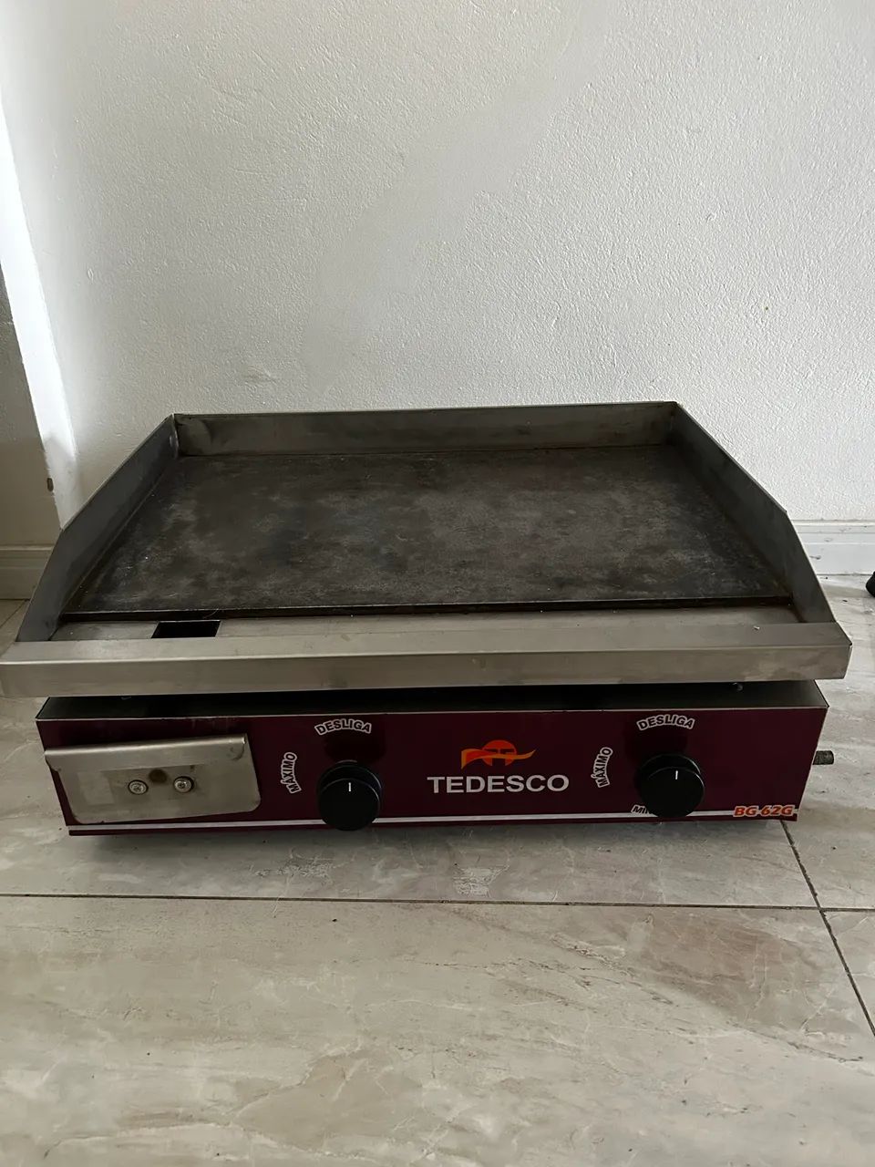 Chapa Tedesco BG62G a gás! - Foto 2