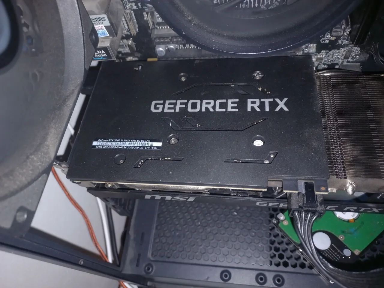 Rtx 3060 ti 8gb MSI (somente a placa de vídeo) - Foto 2