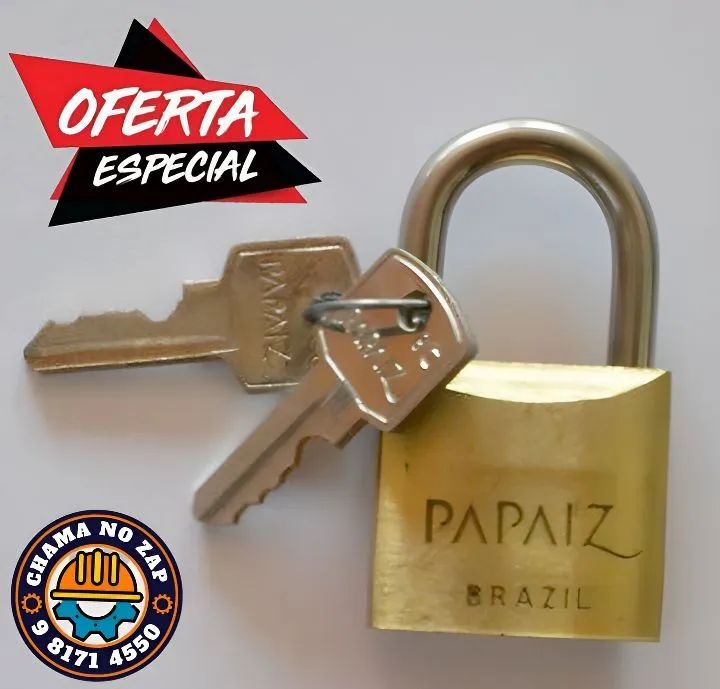 Cadeado Papaiz 20mm