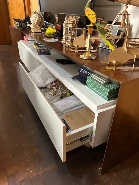 Rack with panel - solid wood64352542882049121