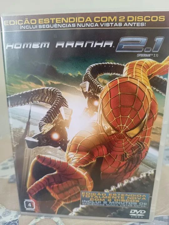 Coleção Dvds - Trilogia homem aranha edições duplas - Foto 4