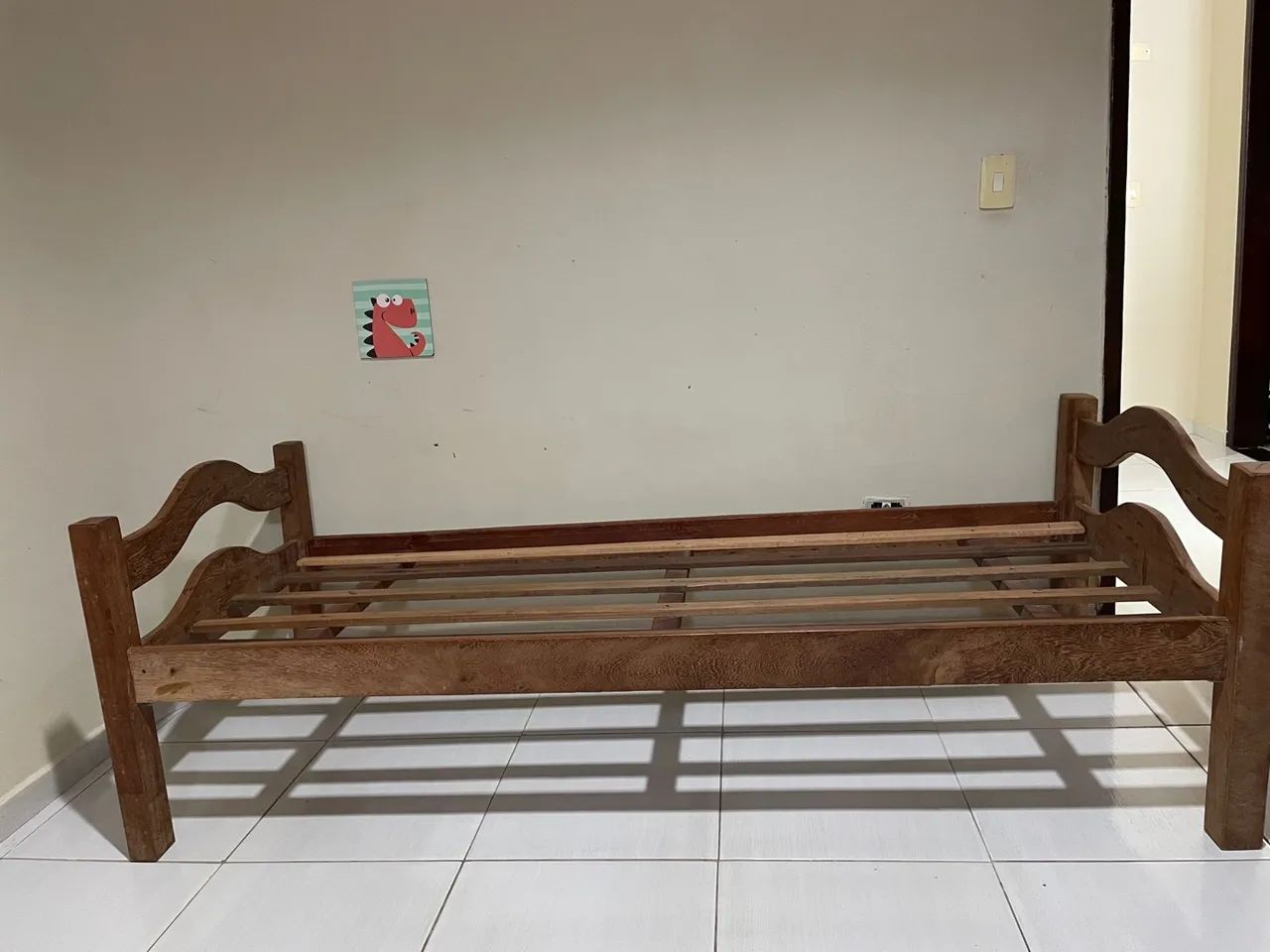 Cama de madeira maciça - Foto 3