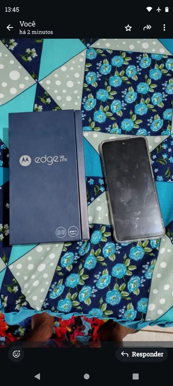 Motorola moto edge 20lite todo original  - Foto 3