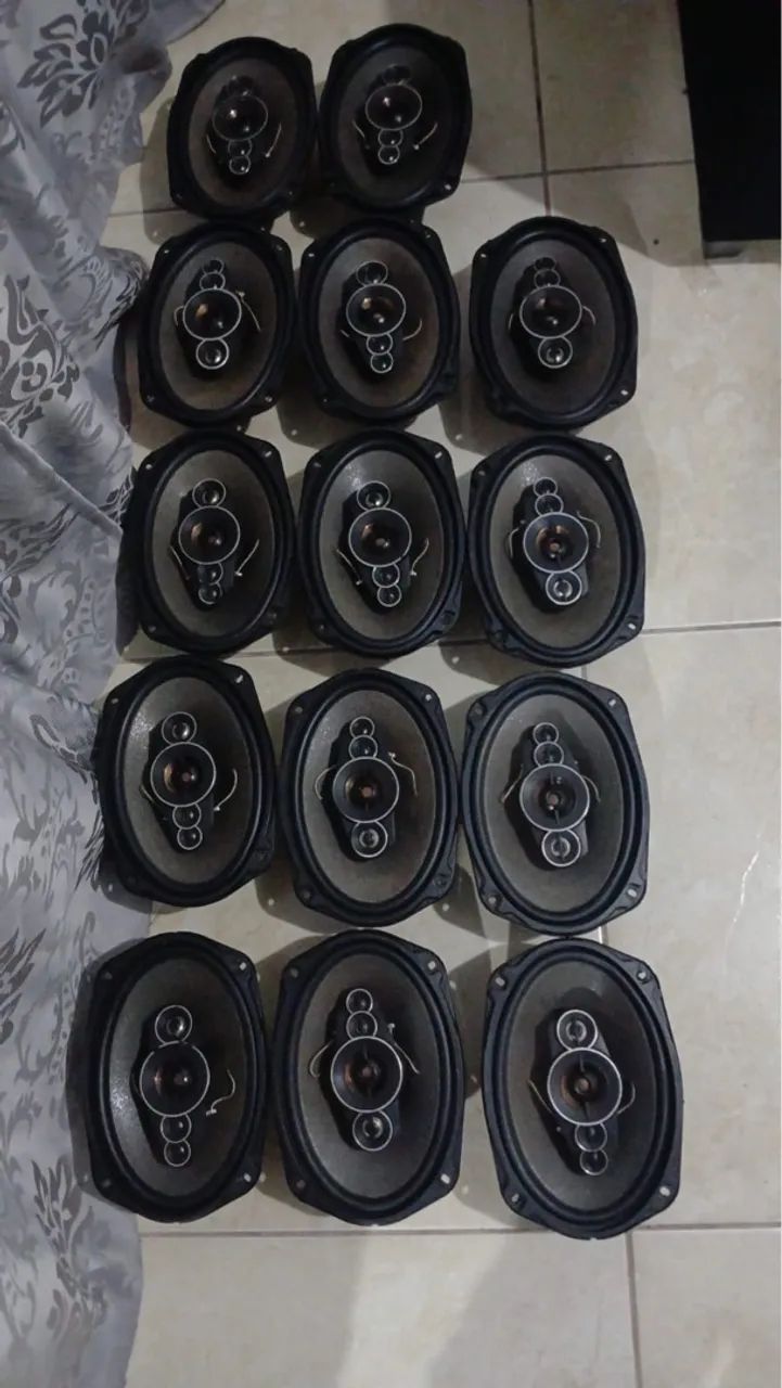 Alto-falantes de carro - 7 pares 