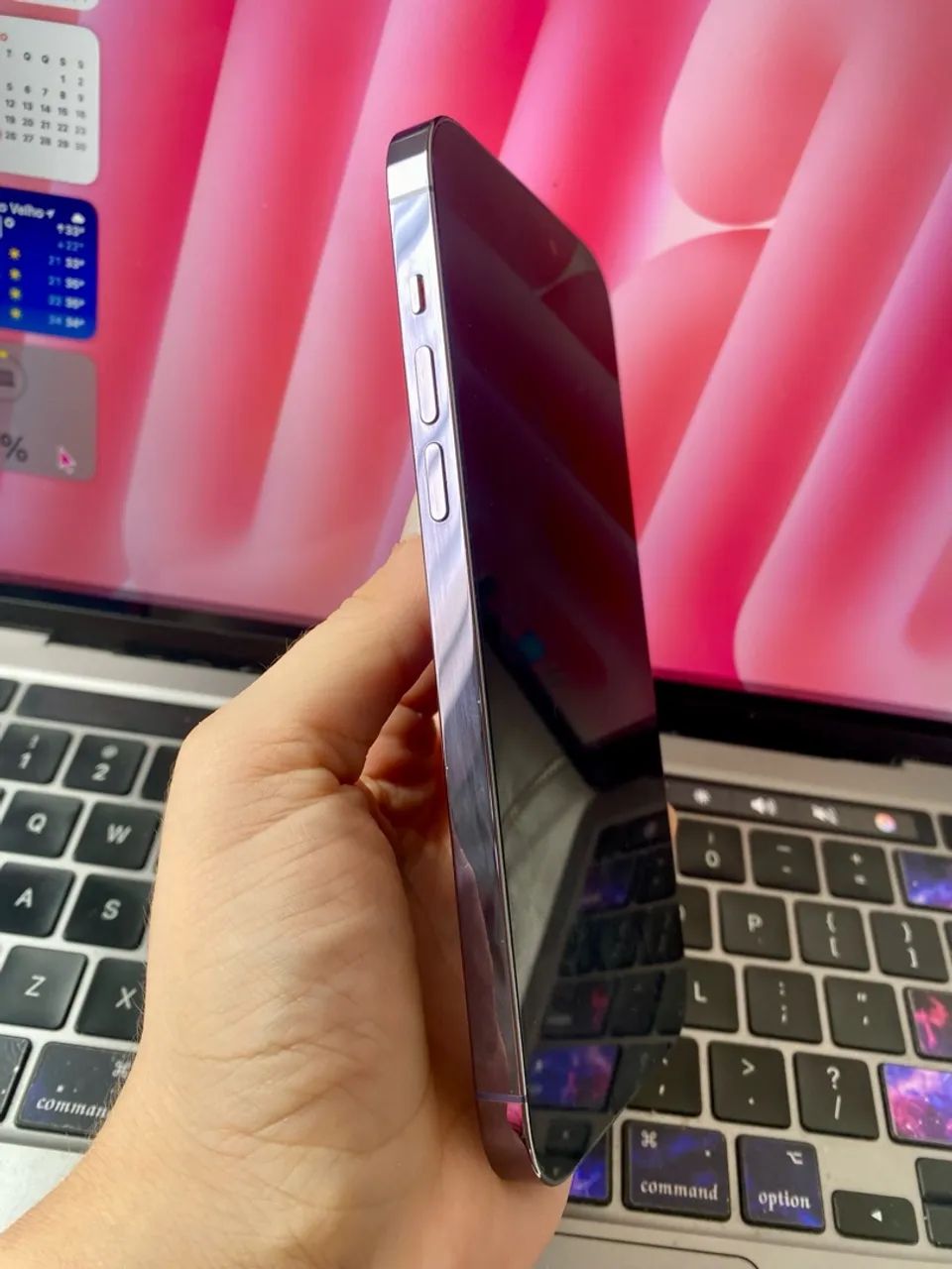 iPhone 14 Pro Max 128Gb Roxo semi novo - Foto 3