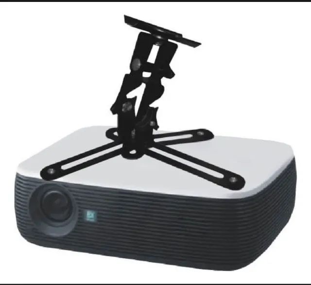 Suporte Fixo Para Projetor Sbrp757 Brasforma Cor Preto
