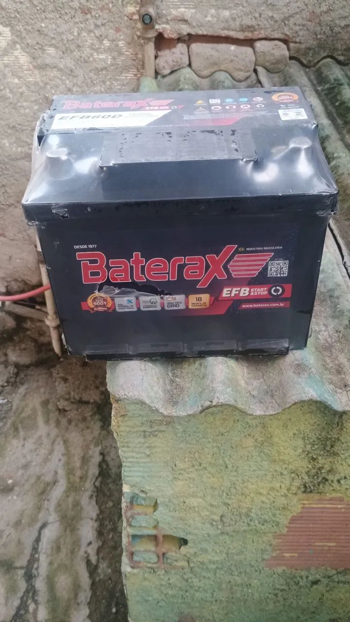 Bateria zero bala lacrada nunca foi usada 75 ah EFb start top 75  - Foto 2