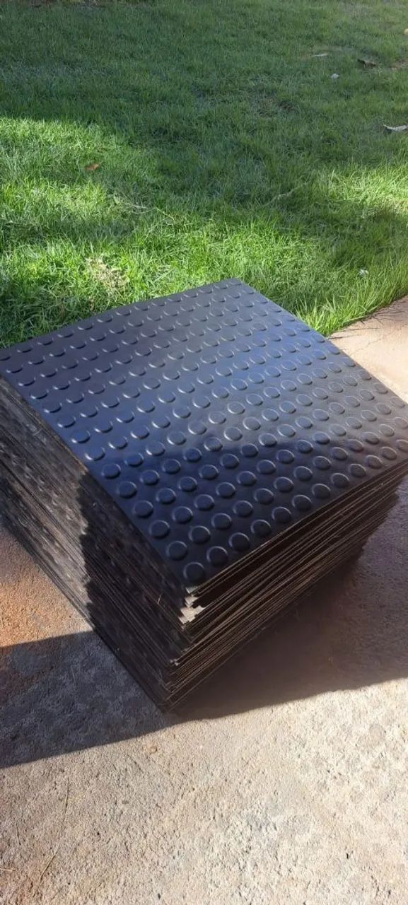 Placas piso moeda 100 peças 40x40