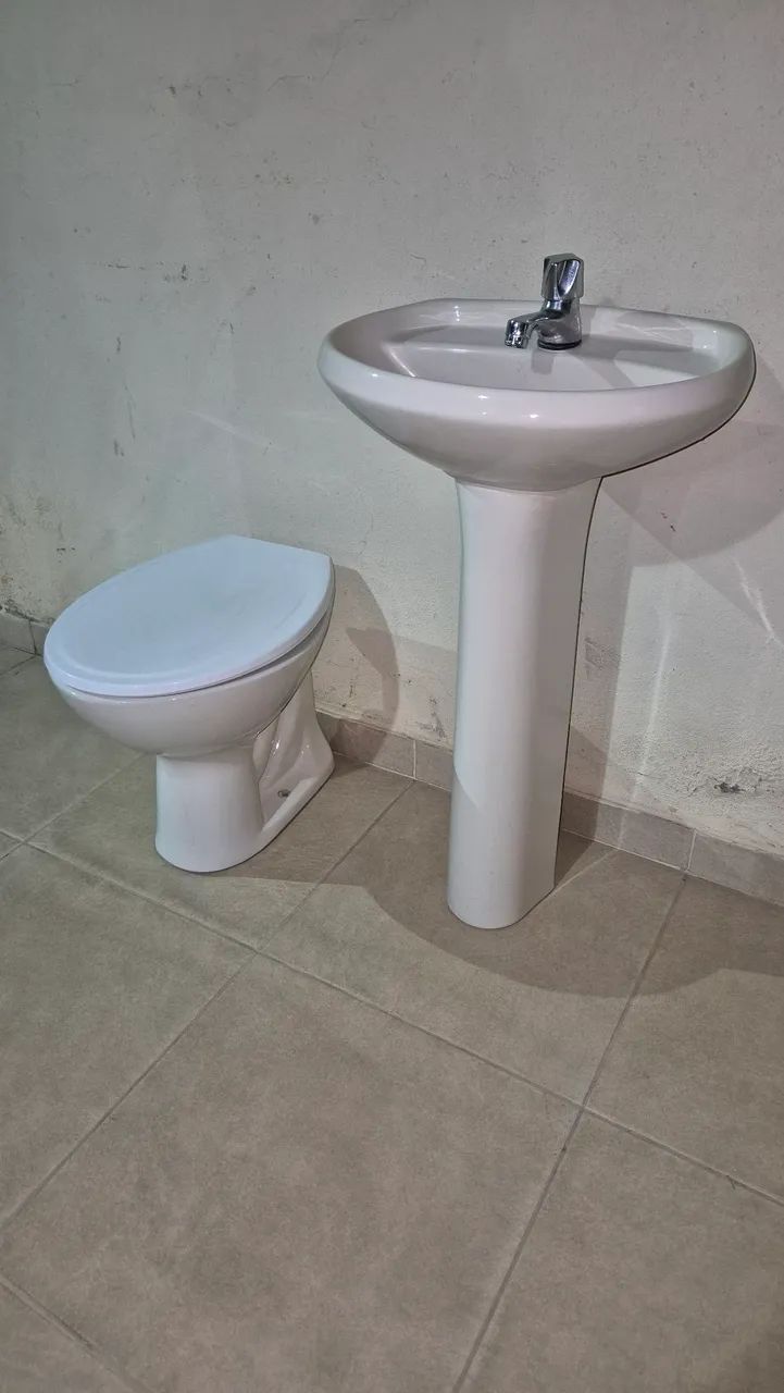 Vaso sanitário e lavatório completo - Foto 2